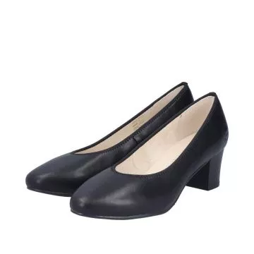 Czółenka RIEKER 44650-04 black