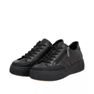 Półbuty RIEKER M7711-00 black