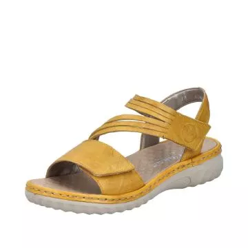 Sandały RIEKER 60464-68 yellow