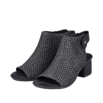 Sandały RIEKER 64670-00 black