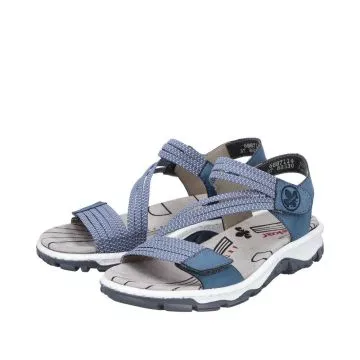 Sandały RIEKER 68871-14 blue