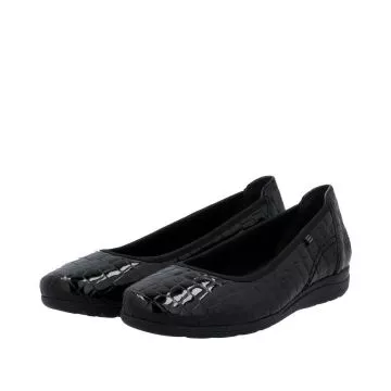 Czółenka RIEKER L9350-01 black