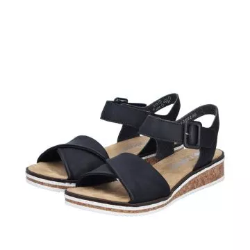 Sandały RIEKER V3691-00 black
