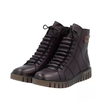 Trzewiki RIEKER Y3421-35 red