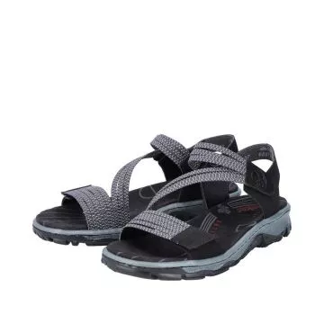 Sandały RIEKER 68871-00 black