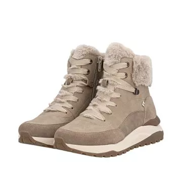 Trzewiki RIEKER W2571-20 beige