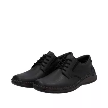 Półbuty RIEKER 05211-00 black