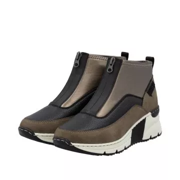 Botki RIEKER N6352-25 brown