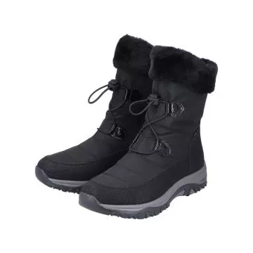 Botki RIEKER M9683-00 black