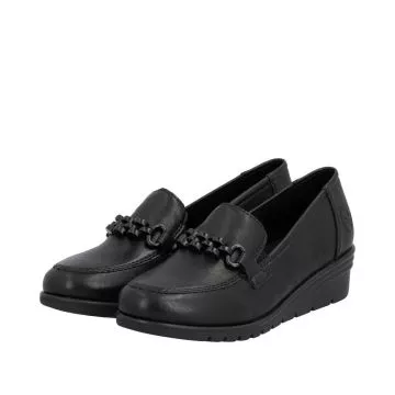 Mokasyny RIEKER L5361-00 black
