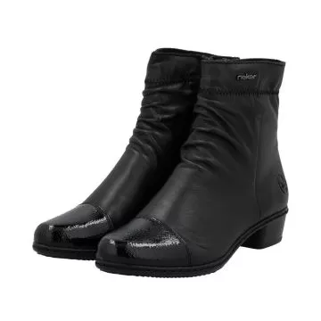 Botki RIEKER Y0773-00 black