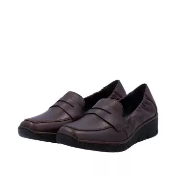 Mokasyny RIEKER 53797-35 red