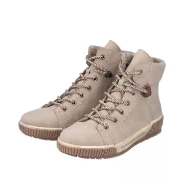 Trzewiki RIEKER N0730-64 beige