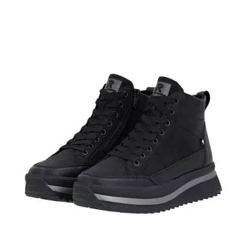 Trzewiki RIEKER W3871-00 black
