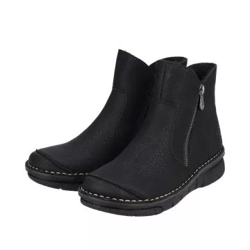 Botki RIEKER 73357-00 black