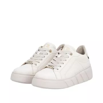 Półbuty RIEKER W2601-82 white