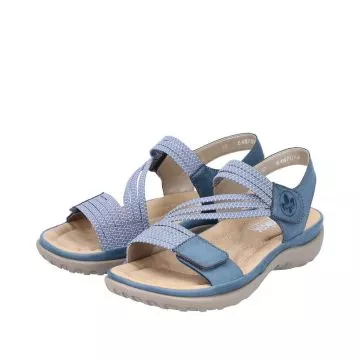 Sandały RIEKER 64870-14 blue