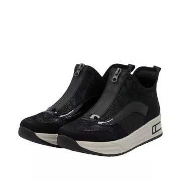 Botki RIEKER N8151-00 black
