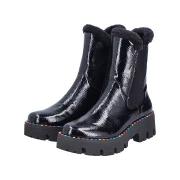 Botki RIEKER Y3350-00 black