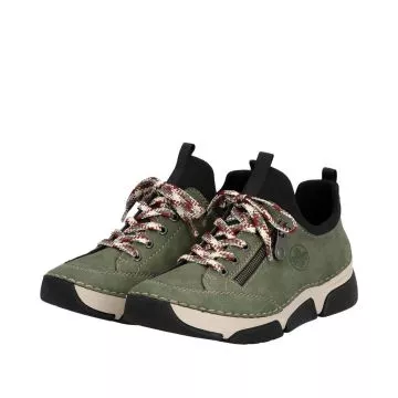 Półbuty RIEKER 45973-54 green