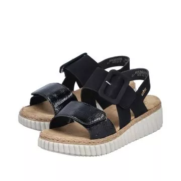 Sandały RIEKER 69260-00 black