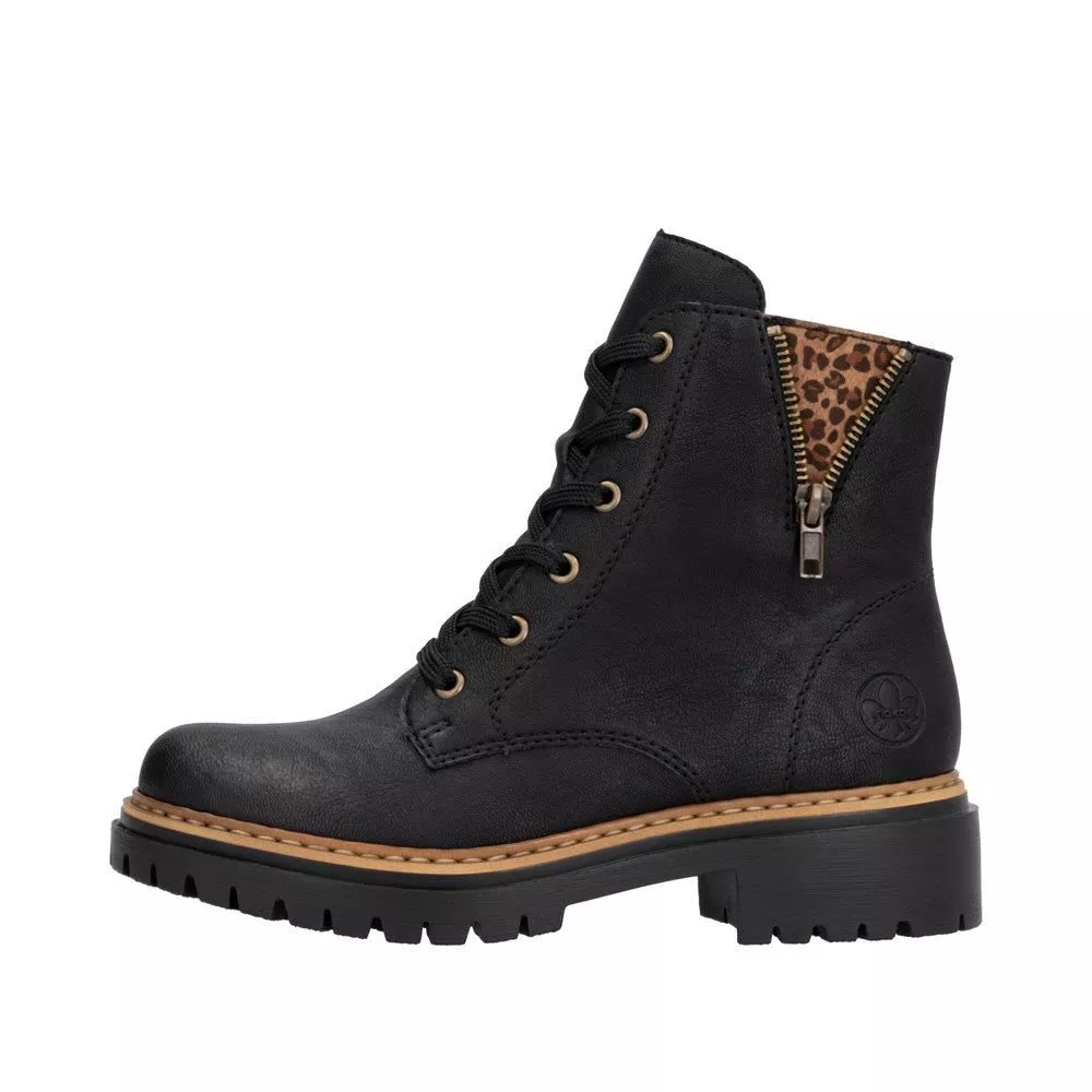 Trzewiki RIEKER 72617-00 black