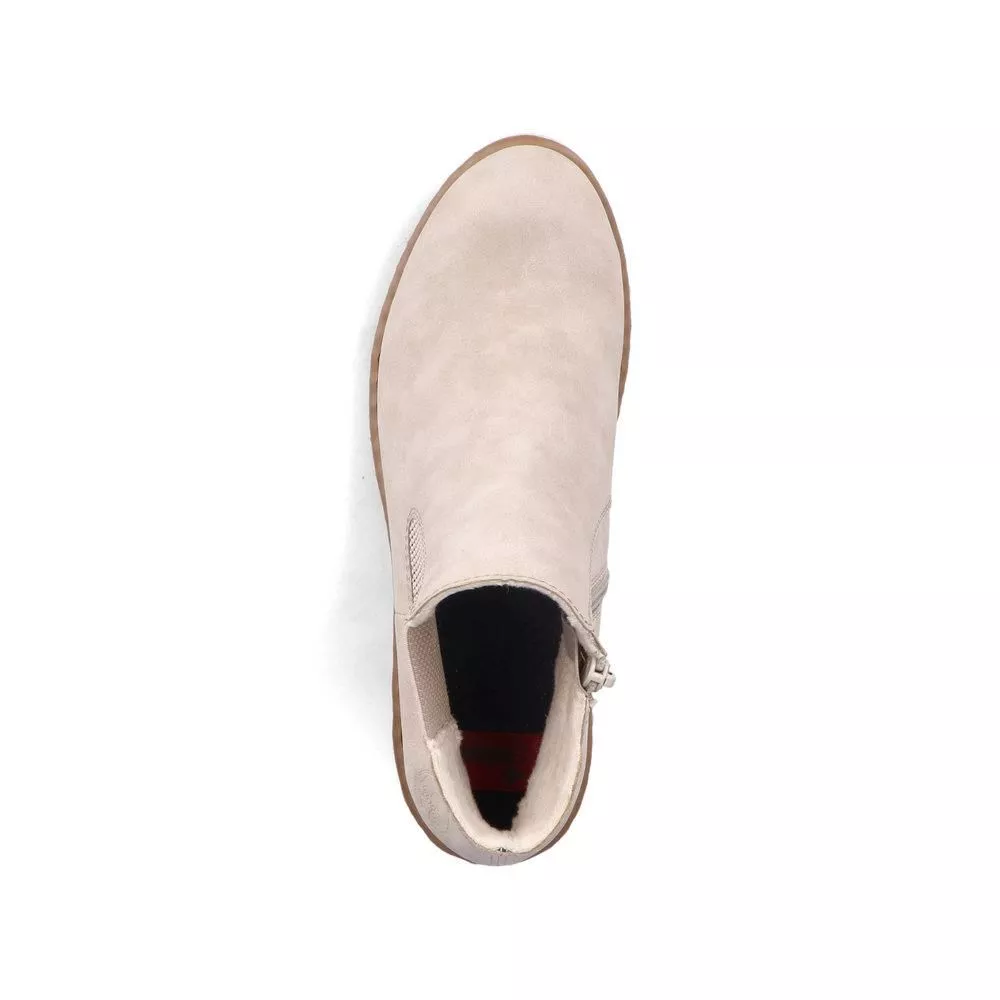 Botki RIEKER X5772-60 beige