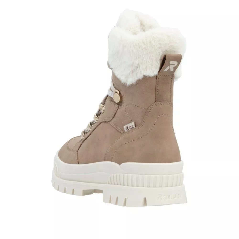 Trzewiki RIEKER W2174-20 beige