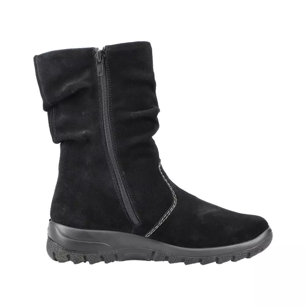 Botki RIEKER Z7171-01 black