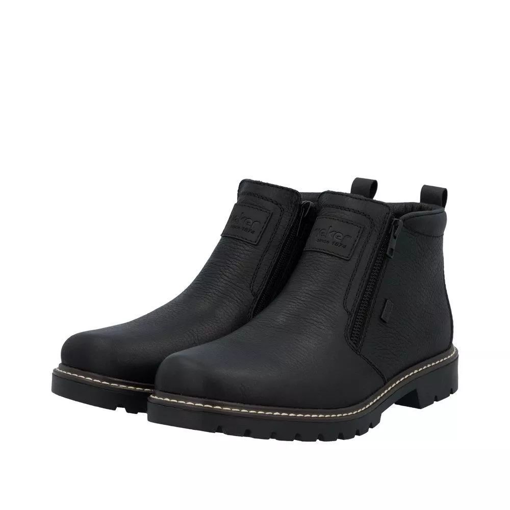 Botki RIEKER 39871-00 black