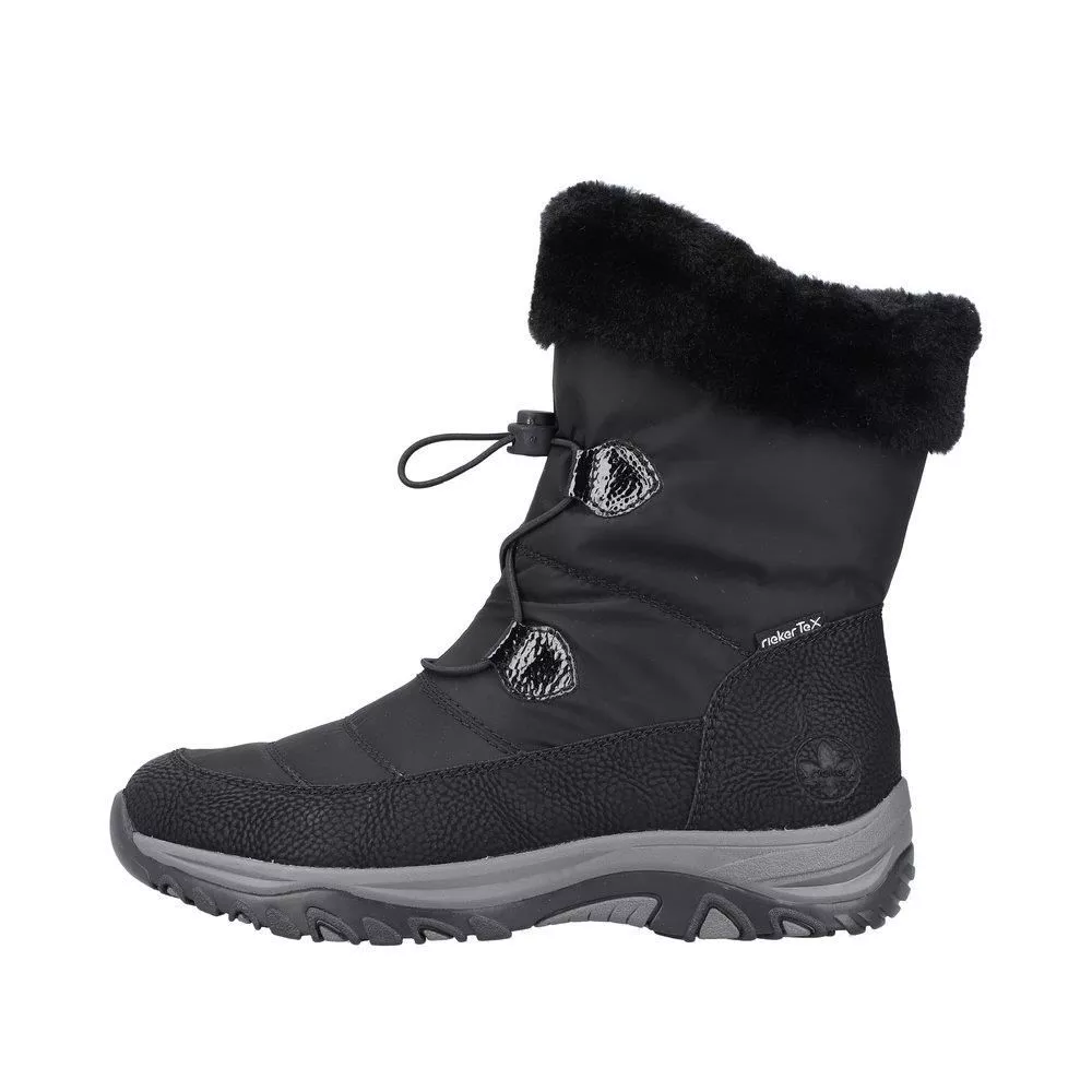Botki RIEKER M9683-00 black