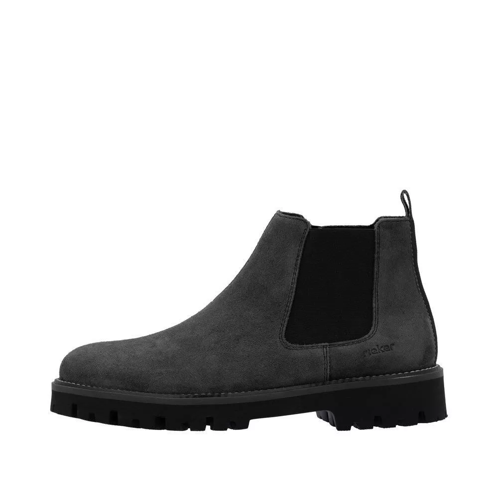 Botki RIEKER 30453-45 grey