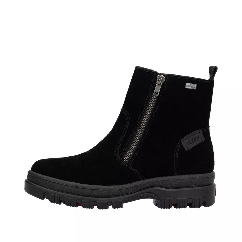 Botki RIEKER X8251-00 black