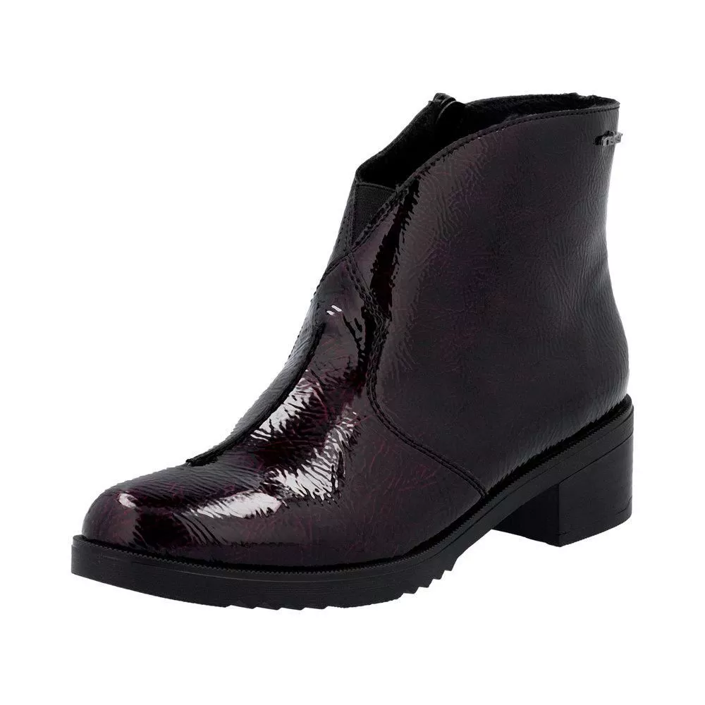 Botki RIEKER Y0553-35 red