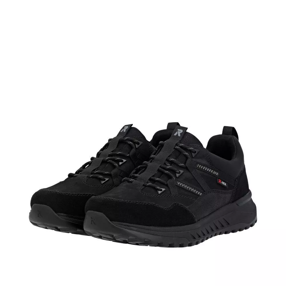 Półbuty RIEKER U0104-00 black
