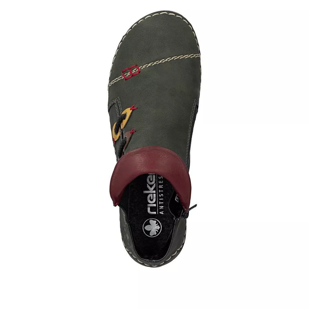 Botki RIEKER 72581-54 green