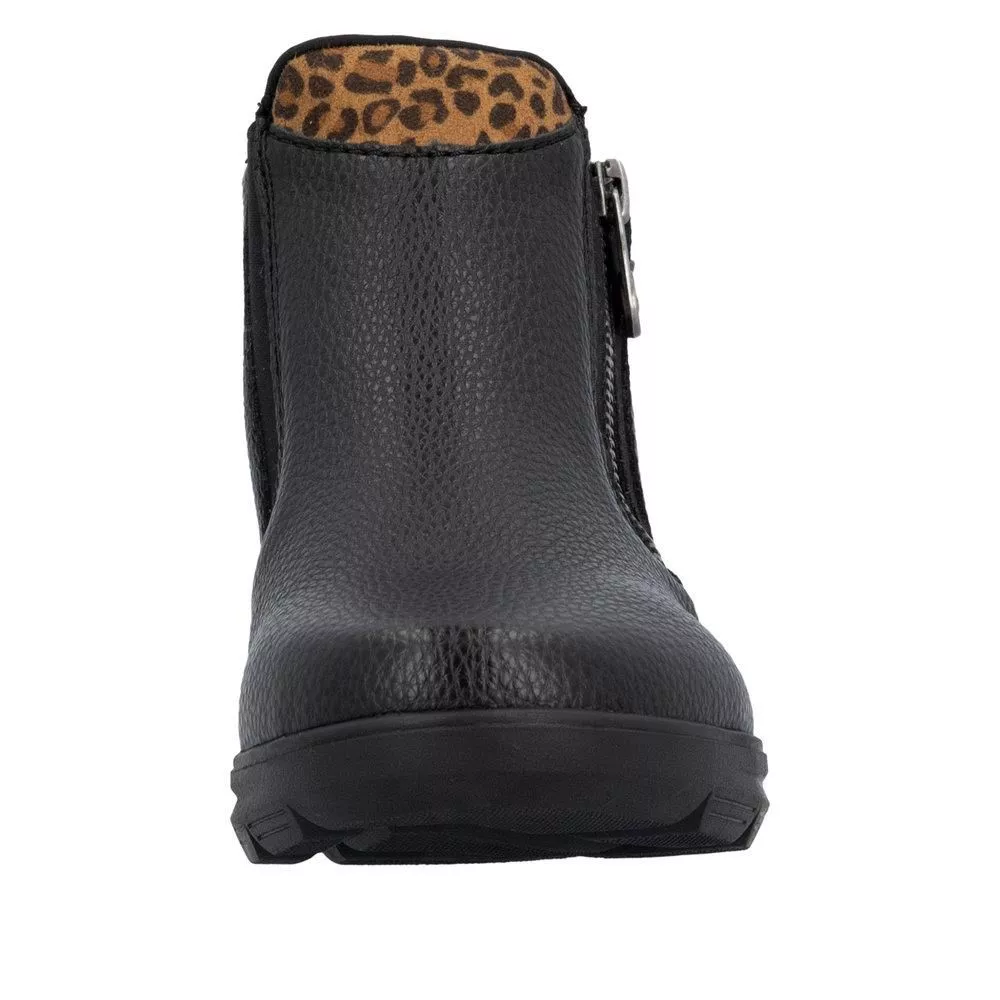 Botki RIEKER Z0059-00 black
