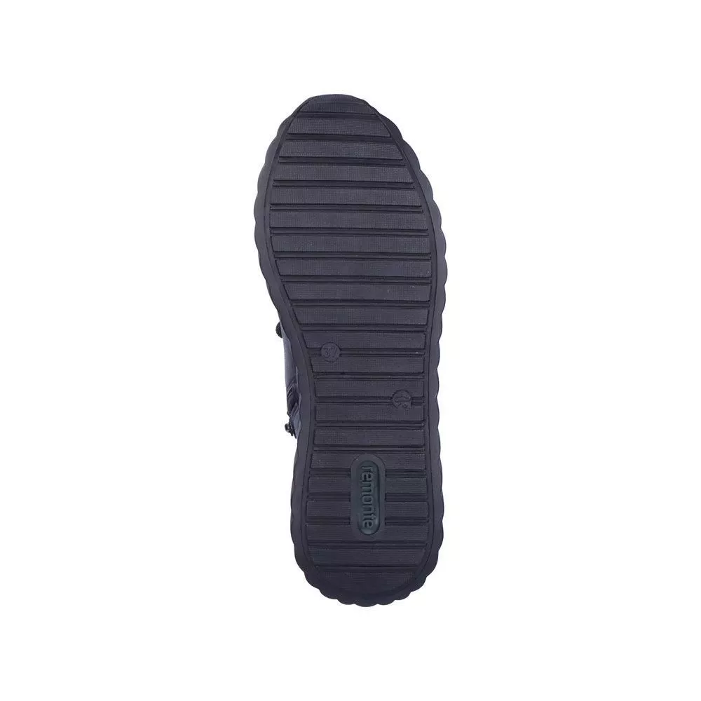 Półbuty REMONTE D5977-01 black
