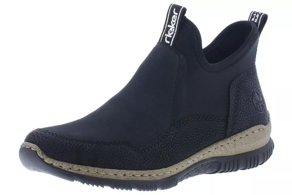 Botki RIEKER N3275-00 black