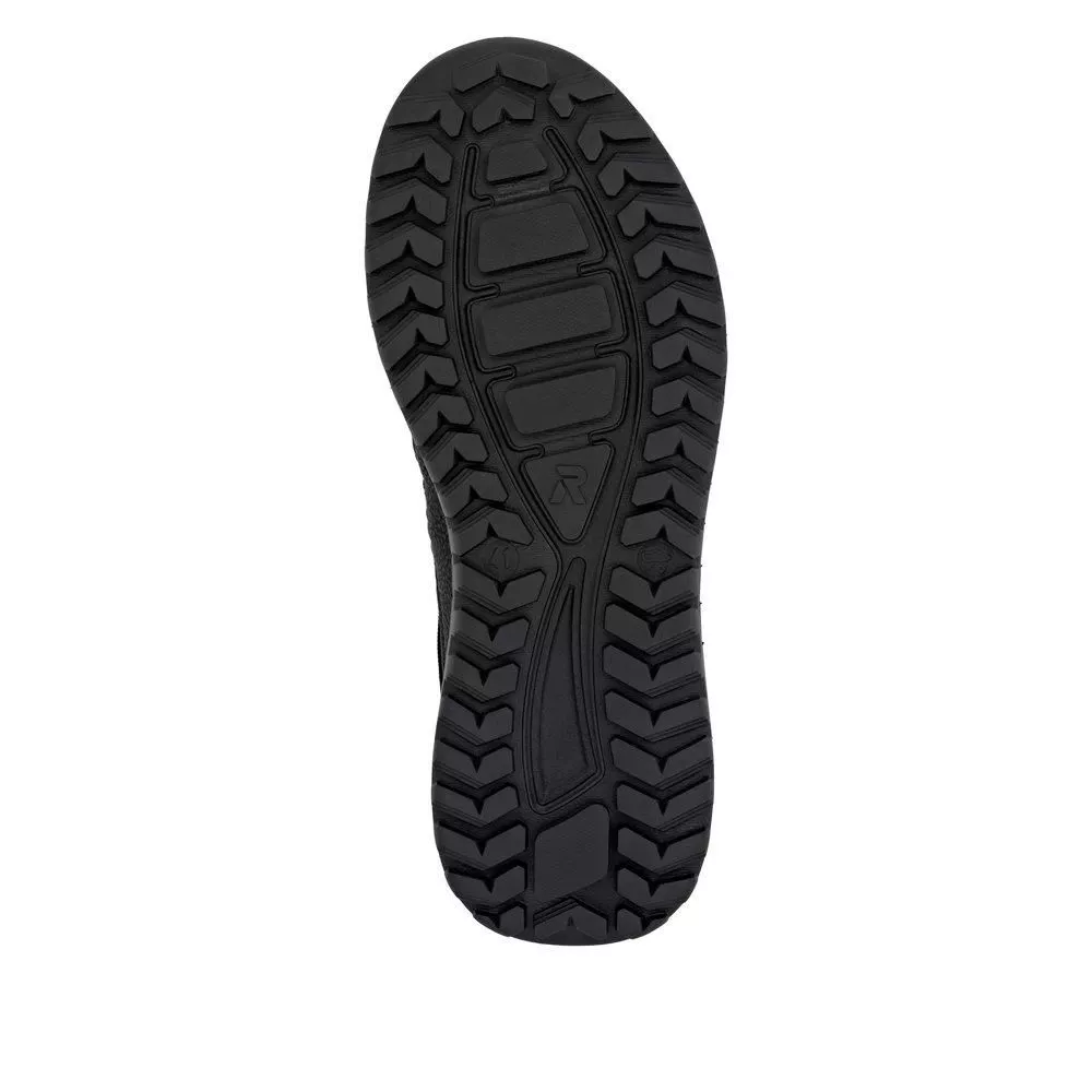 Półbuty RIEKER U0104-00 black