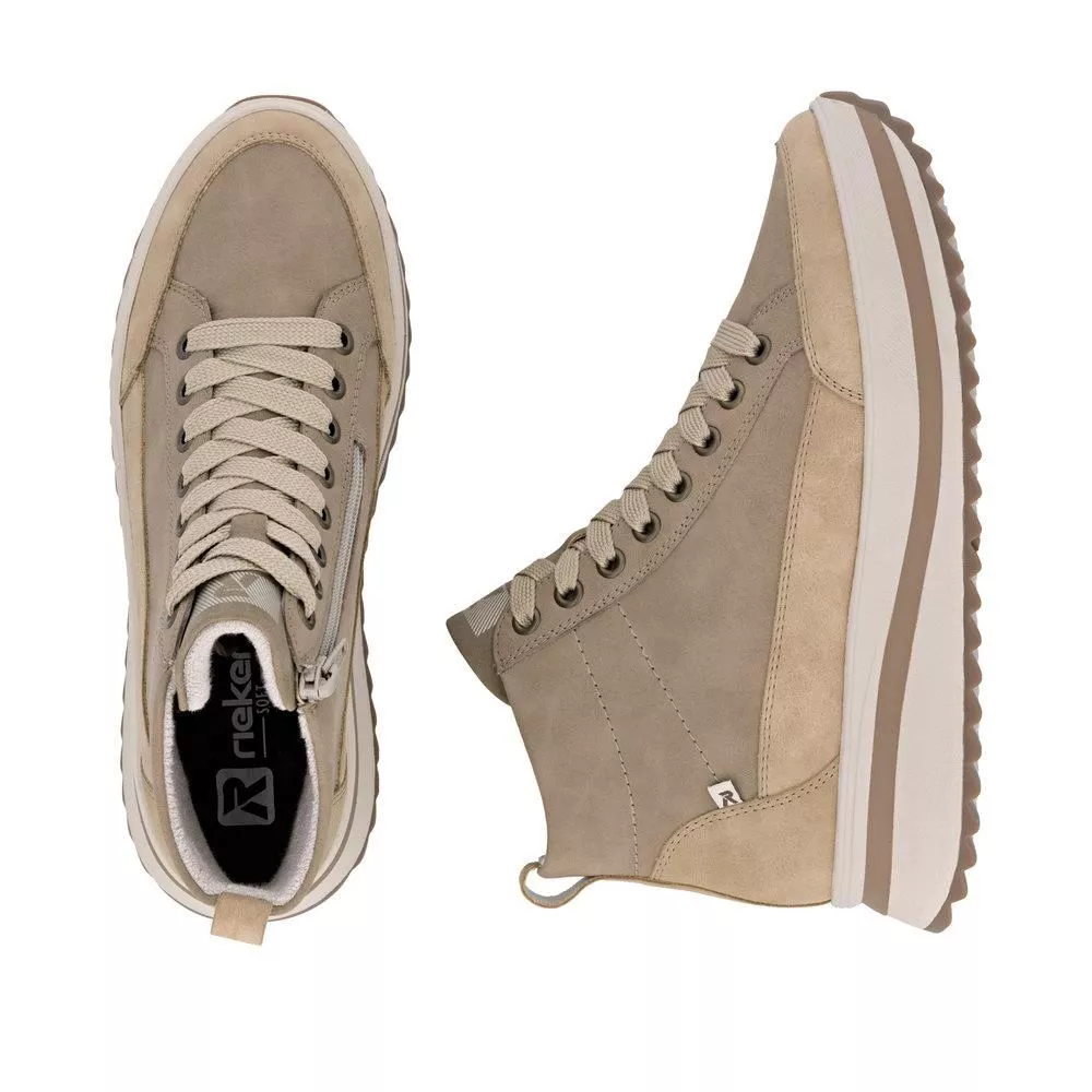 Trzewiki RIEKER W3871-60 beige
