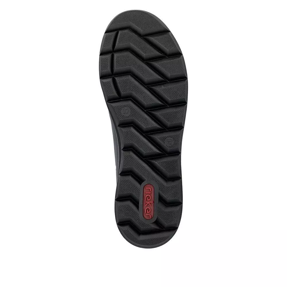 Półbuty RIEKER Z0057-00 black