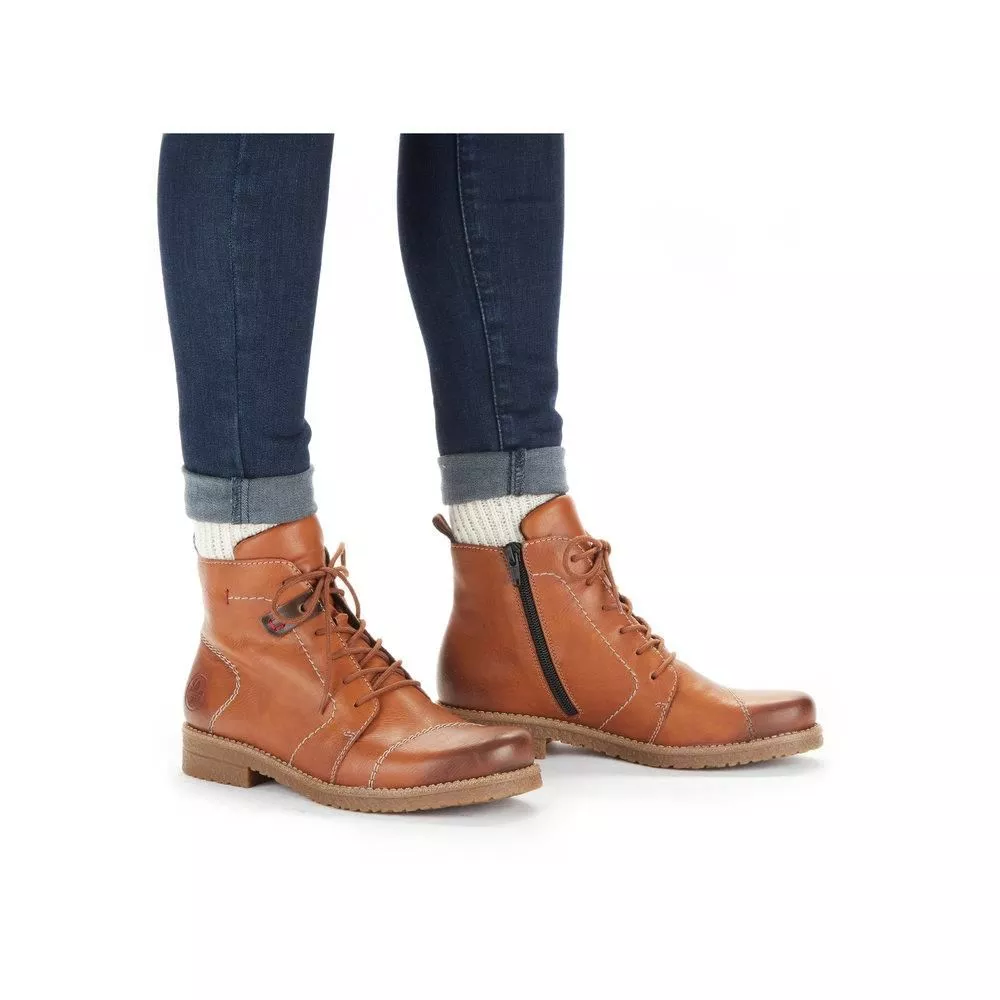 Trzewiki RIEKER 73501-24 brown