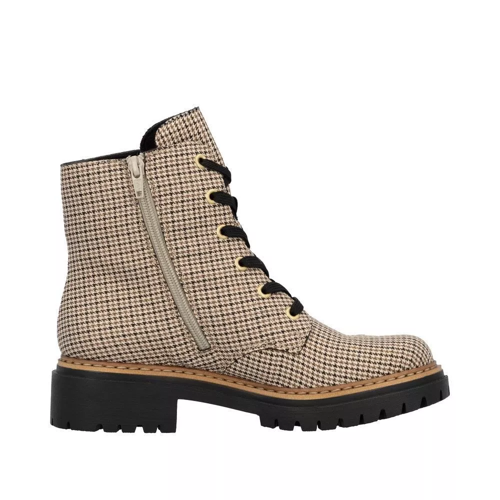 Trzewiki RIEKER 72617-60 beige
