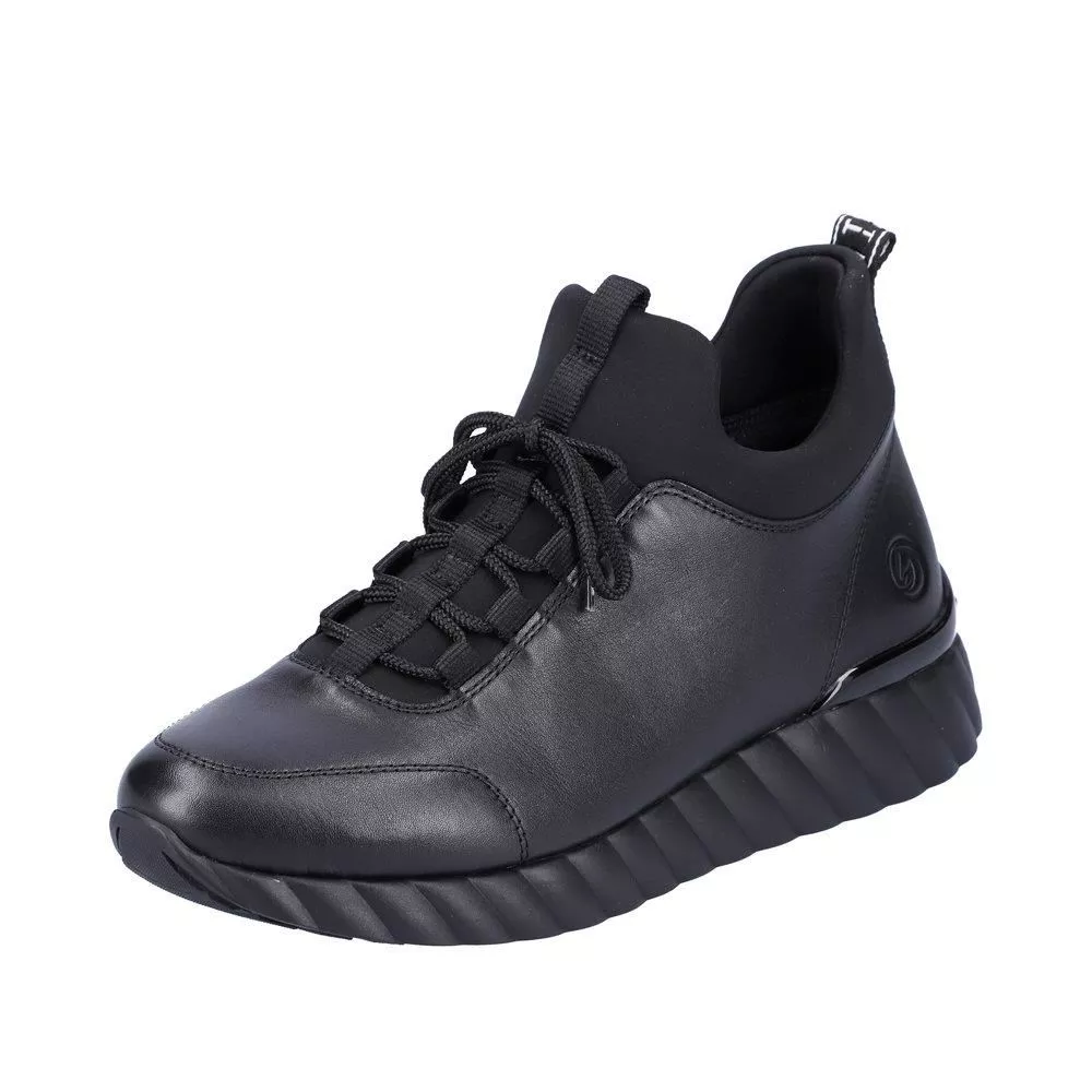 Półbuty REMONTE D5977-01 black