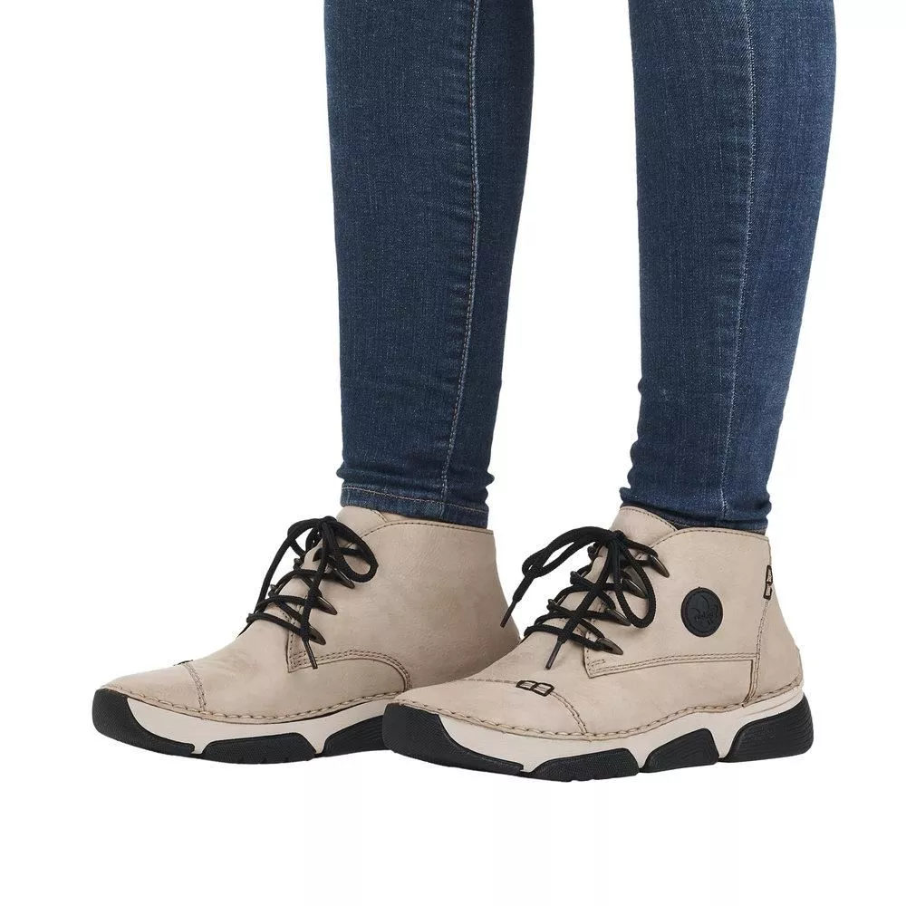 Trzewiki RIEKER 45902-60 beige