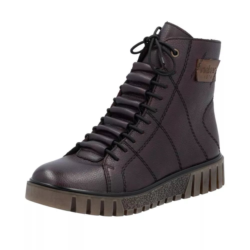 Trzewiki RIEKER Y3421-35 red