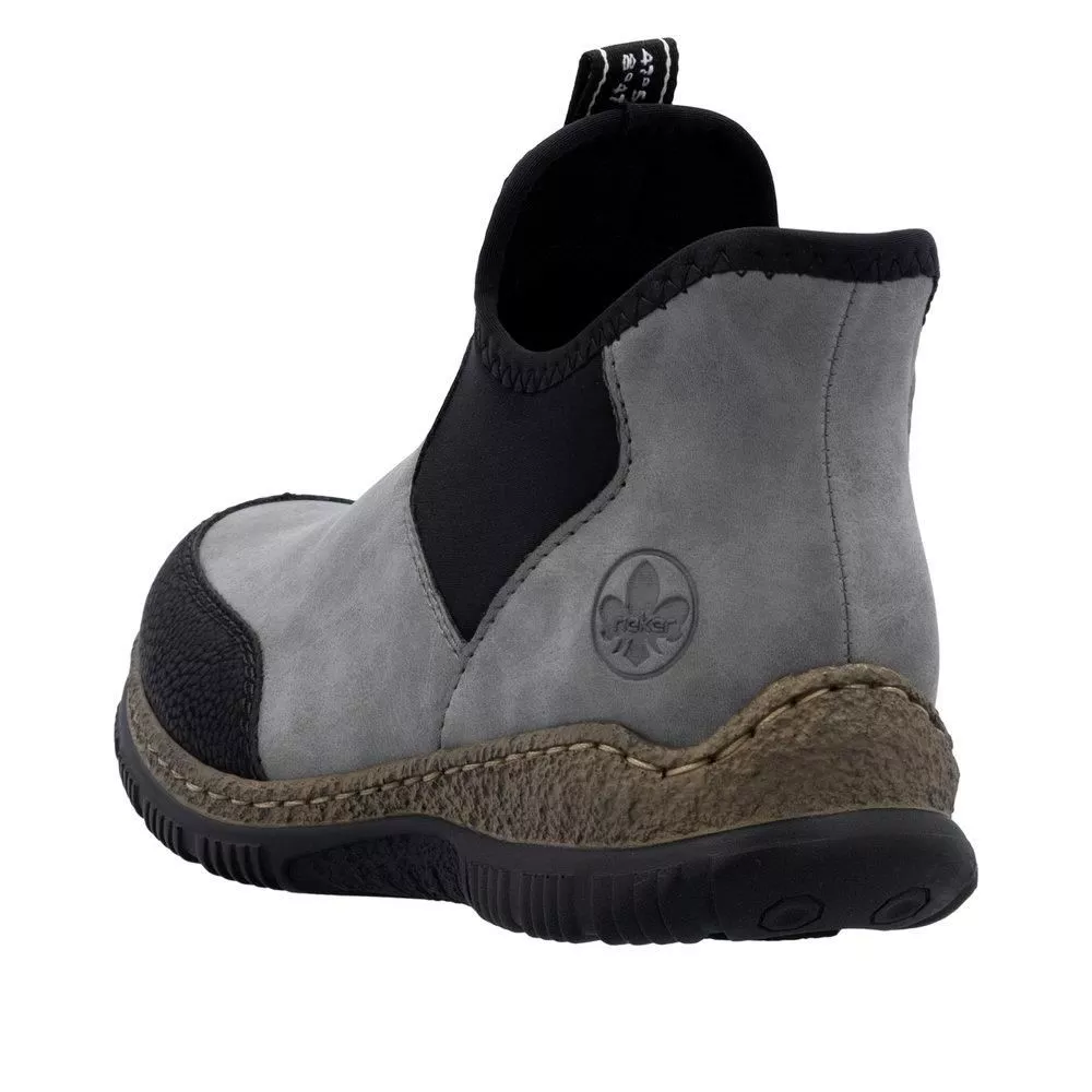 Botki RIEKER N3280-42 grey