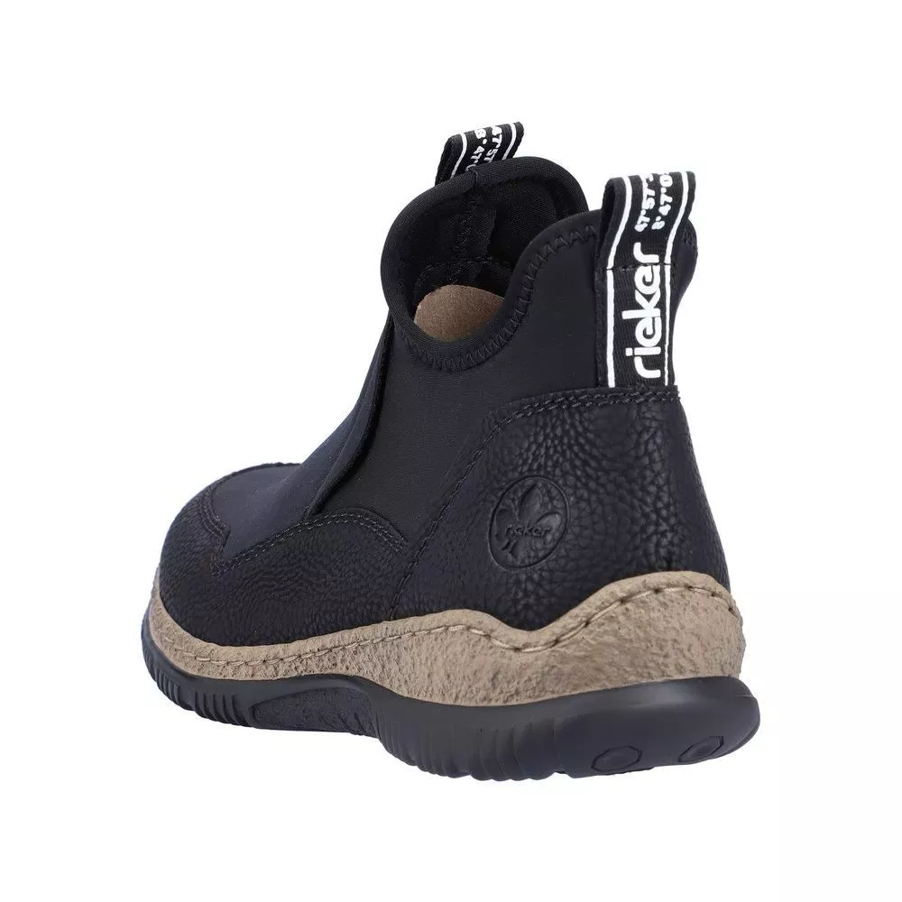 Botki RIEKER N3275-00 black