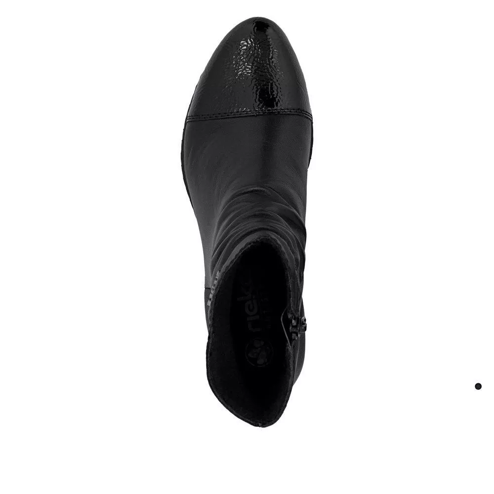 Botki RIEKER Y0773-00 black